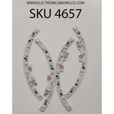 LEDS PARA ILUMINACION DE MONITOR LG / NUMERO DE PARTE EAX69557102(1.0) / EAX69557002(1.0) / MODELO 27GP950-BY.AUSOMPW	